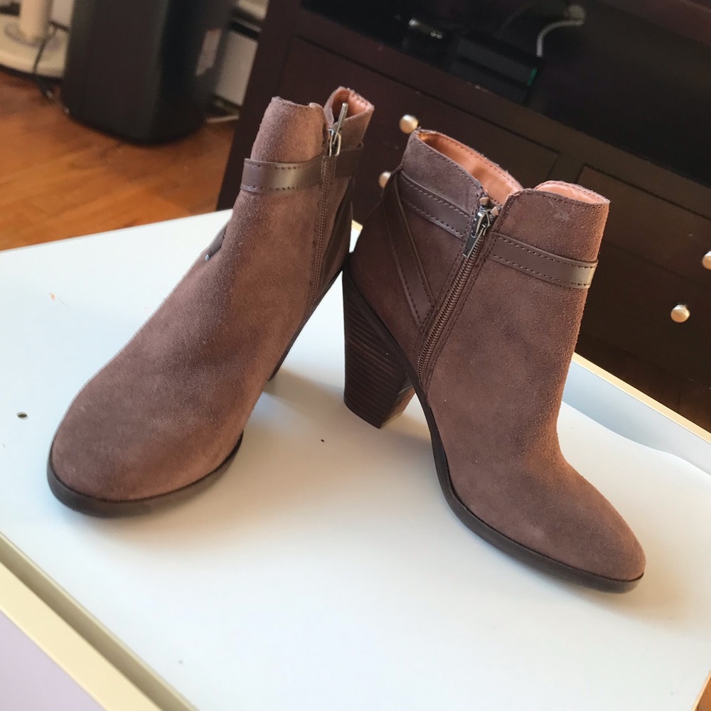Genuine Suede Booties - Picture 2 of 5